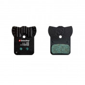 PLAQUETTE DE FREIN ROUTE / VTT SRAM RED ET FORCE eTaP AXS, LEVEL ULTIMATE ET TLM B1 (SWISSSTOP EXOTHERM AVEC AILETTES REFROIDISSEMENT - DISC 35) (PAIRE SUR CARTE) - COMPATIBLE VAE 7640121225154