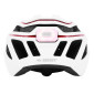 URBAN BIKE ADULT HELMET - GIST LUXO WHITE- IN-MOLD - REAR LIGHTS 360° - EURO 52-58 - RATCHET SETTINGS 8013271329901