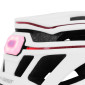 URBAN BIKE ADULT HELMET - GIST LUXO WHITE- IN-MOLD - REAR LIGHTS 360° - EURO 52-58 - RATCHET SETTINGS 8013271329901
