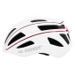 URBAN BIKE ADULT HELMET - GIST LUXO WHITE- IN-MOLD - REAR LIGHTS 360° - EURO 56-62 - RATCHET SETTINGS 8013271329918