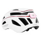 URBAN BIKE ADULT HELMET - GIST LUXO WHITE- IN-MOLD - REAR LIGHTS 360° - EURO 56-62 - RATCHET SETTINGS 8013271329918
