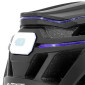 URBAN BIKE ADULT HELMET - GIST LUXO BLACK- IN-MOLD - REAR LIGHTS 360° - EURO 52-58- RATCHET SETTINGS 8013271329864