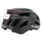 URBAN BIKE ADULT HELMET - GIST LUXO BLACK- IN-MOLD - REAR LIGHTS 360° - EURO 52-58- RATCHET SETTINGS 8013271329864