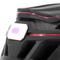 URBAN BIKE ADULT HELMET - GIST LUXO BLACK- IN-MOLD - REAR LIGHTS 360° - EURO 52-58- RATCHET SETTINGS 8013271329864