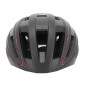 URBAN BIKE ADULT HELMET - GIST LUXO BLACK- IN-MOLD - REAR LIGHTS 360° - EURO 56-62- RATCHET SETTINGS 8013271329871