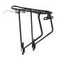PORTE BAGAGE VELO ARRIERE A TRINGLES DOUBLE P2R ALU NOIR REGLABLE 29"/27.5"/26'' 3700948231494