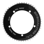 CHAINRING FOR TRACK BIKE 5 ARMS - Ø144 TA FULL TRACK 53 Teeth- BLACK ALU 7075 FOR CHAIN 3.17mm (1"1/8) 3662458005357