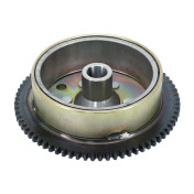 ROTOR ALLUMAGE 50 A BOITE ADAPTABLE MINARELLI 50 AM6/BETA 50 RR/RIEJU 50 MRT 2009>/YAMAHA 50 TZR 2003>/MBK 50 X-POWER 2003> (ALLUMAGE 12 BOBINES AVEC DEMARREUR ELECTRIQUE) -P2R- 3700948233788
