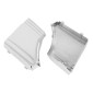 TOOL BOX DOOR FOR MOPED PEUGEOT 103 RCX-SPX, VOGUE CHROME (PAIR) -SELECTION P2R- 3701213433735