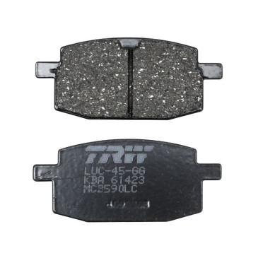PLAQUETTE DE FREIN TRW POUR PEUGEOT 50 V-CLIC AV / PGO 50 BIG MAX 1994>2002 AV / MBK 100 BOOSTER 1999>2001 AV / YAMAHA 100 BWS 1999>2001 AV (MCB590 LC) 3322938403720