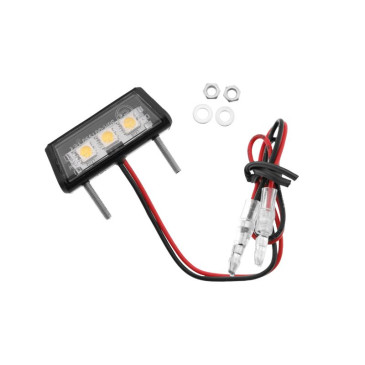 ECLAIRAGE DE PLAQUE IMMATRICULATION KOSO DROP A LEDS 4260303013671