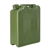 JERRYCAN/BIDON ESSENCE/CARBURANT PRESSOL EN POLYETHYLENE VERT ARMEE TYPE US AVEC BEC FLEXIBLE 20L 4103810424571