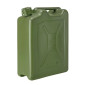 JERRYCAN FOR FUEL - PRESSOL - POLYETHYLENE ARMY GREEN -- WITH FLEXIBLE SPOUT - 20L 4103810424571