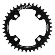 CHAINRING FOR E/BIKE 4 arms Ø 104 FOR YAMAHA/BROSE MICHE 38 Teeth SINGLE BLACK 12/11/10/9 Speed. 8054521679346