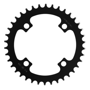 PLATEAU VAE/E-BIKE 4BRA D.104 POUR BOSCH MICHE 38DTS MONO NOIR ACIER 8/9/10V 8057013349062