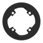 CHAIN RING PROTECTOR - ALUMINIUM MICHE 4 ARMS Ø 104 FOR BOSCH 8/9/10 Speed - FOR REF 180840 and 180841 8057013349055