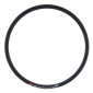 RIM - FOR ROAD BIKE- 700 GRAVEL 19C BLACK 32Spokes..DISC TUBELESS READY DOUBLE WALL Rim profile 28mm 3700948276952