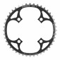 CHAINRING FOR MTB 4 ARMS - Ø104 TA CHINOOK TRIPLE 44 Teeth- External BLACK ALU FOR SHIMANO / SRAM / RACE FACE / FSA 8/9 Speed. 3662458000390