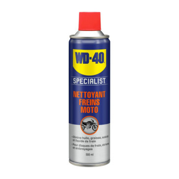 CLEANER FOR BRAKES WD-40 SPECIALIST MOTO (SPRAY 500ml) 5032227330610