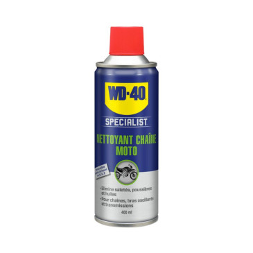 CLEANER FOR CHAIN WD-40 SPECIALIST MOTO (SPRAY 400ml)