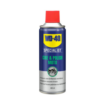 POLISH ET CIRE WD-40 SPECIALIST MOTO (AEROSOL 400 ml)