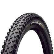 TYRE FOR MTB- 29 X 2.20 CONTINENTAL CROSS-KING SHIELD WALL BLACK TUBETYPE/TUBELESS-FOLDABLE-(56-622)
