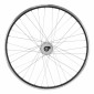 WHEEL FOR MTB- 27,5" ER10 FRONT - BLACK ALUMINIUM- DOUBLE WALL - SHIMANO HUB DYNAMO DH2N 6 VOLT-3W 3660429842598