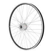 WHEEL FOR MTB- 26" ER10 FRONT - BLACK ALUMINIUM DOUBLE WALL- SHIMANO HUB DYNAMO DH2N 6 VOLT-3W 3660429062699