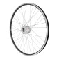WHEEL FOR MTB- 26" ER10 FRONT - BLACK ALUMINIUM DOUBLE WALL- SHIMANO HUB DYNAMO DH2N 6 VOLT-3W 3660429062699