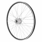 WHEEL FOR MTB- 27,5" ER10 FRONT - BLACK ALUMINIUM- DOUBLE WALL - SHIMANO HUB DYNAMO DH2N 6 VOLT-3W 3660429842598