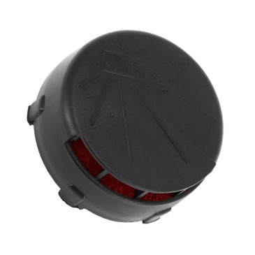 FILTRE A AIR MALOSSI E3B DROIT POUR PHBG 15-21 NOIR MOUSSE ROUGE D.32mm (A VISSER SUR LE CARBURATEUR) (043072) 3700948266021