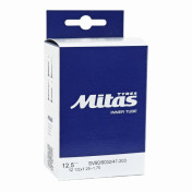 INNER TUBE FOR BICYCLE 12 1/2 x 1.75 MITAS STANDART VALVE -BENDED 90° (32/47x203) 8593375448383