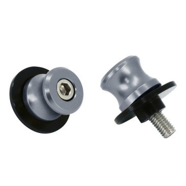 DIABOLO FOR PADDOCK STAND FOR YAMAHA 700 MT-07 ALUMINIUM TITANUIM (PAIR) -AVOC- 3700948235232