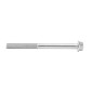 HEX SHOULDER SCREW M6 x 45 mm CHROME SW8 (10 IN A BAG). -SELECTION P2R-