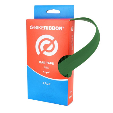 RUBAN DE GUIDON / CINTRE BIKE RIBBON CORK GEL VERT MAT 8027312011670