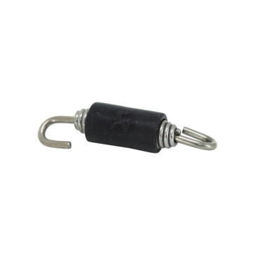 SPRING FOR EXHAUST AKRAPOVIC - STAINLESS STEEL- Long 57mm - With rotating hook 3831095011315