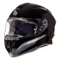 HELMET-FULL FACE MT TARGO SOLID GLOSS BLACK - XL (SINGLE VISOR -PINLOCK READY). 8434639015197