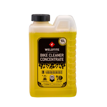 NETTOYANT VELO WELDTITE BIKE CLEANER NOUVELLE FORMULE CONCENTRE POUR REF 198647 (BIDON 1L) - 1L DE CONCENTRE PERMET DE FAIRE 10L DE BIKE CLEANER 5013863031598