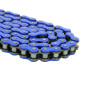 CHAIN FOR MOTORBIKE- ARTEK 420 REINFORCED - BLUE - 136 Links 3700948239728