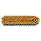 CHAIN FOR MOTORBIKE- ARTEK 420 REINFORCED - ORANGE - 136 Links 3700948239773