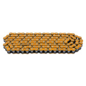 CHAINE MOTO ARTEK 420 RENFORCE ORANGE 134 MAILLONS 3700948239773