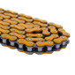 CHAIN FOR MOTORBIKE- ARTEK 420 REINFORCED - ORANGE - 136 Links 3700948239773