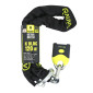 ANTITHEFT- CHAIN LOCK AUVRAY K.BLOCK LASSO 1.20M 6 LINK Ø 10,5 mm WITH SAFETY LOCK 72 x 110 mm