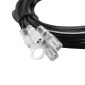 FIL / CABLE ELECTRIQUE VELO NOIR DOUBLE (AVEC 2 FILS) 2.50M (VENDU AU SACHET) 3700948241028