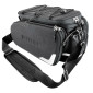 SINGLE BAG FOR BICYCLE-REAR- RACKTIME ODIN BLACK - On rear carrier (L 37cm x L 24cm x h 24cm) - COMPATIBLE SYSTEM RACKTIME SNAP-IT 2.0 (With folding side-bags) 4048174864826