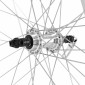 ROUE VTT PATIN BLOCAGE 26" M110 ARRIERE NOIR MOYEU ARGENT ROUE LIBRE 7/6V JANTE 21C 3660429063344