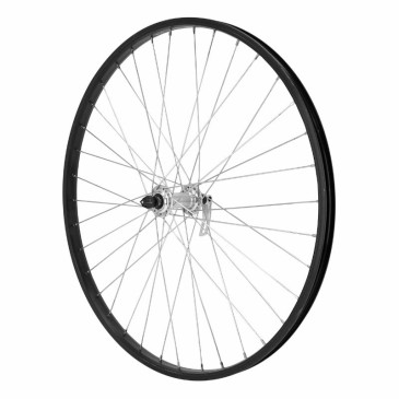 ROUE VTT PATIN BLOCAGE 26" M110 AVANT NOIR MOYEU ARGENT ALU JANTE 21C 3660429063146