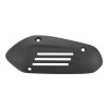 PROTECTION/TOLE DE POT ECHAPPEMENT NOIR MAT ORIGINE PIAGGIO 125 GTS 2016>2020 -1A0117215-