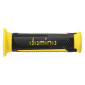 GRIP - DOMINO ORIGINAL- ON ROAD A350 GREY ANTHRACITE/YELLOW 120 mm OPEN END (PAIR).