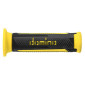 GRIP - DOMINO ORIGINAL- ON ROAD A350 GREY ANTHRACITE/YELLOW 120 mm OPEN END (PAIR). 8033900010550